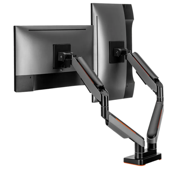 Giá Đỡ 2 Màn Hình Human Motion T9 Pro II Dual (23 - 43inch) Màu Xám