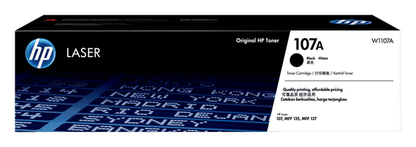Mực In Laser HP W1107A/107A Đen (Có Chip) - Chính Hãng