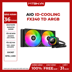 BỘ TẢN NHIỆT NƯỚC ID-COOLING FX240 TD ARGB