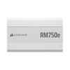 Nguồn Corsair 750w RM750e White ATX 3.1 Cybenetics Gold - Full Modul