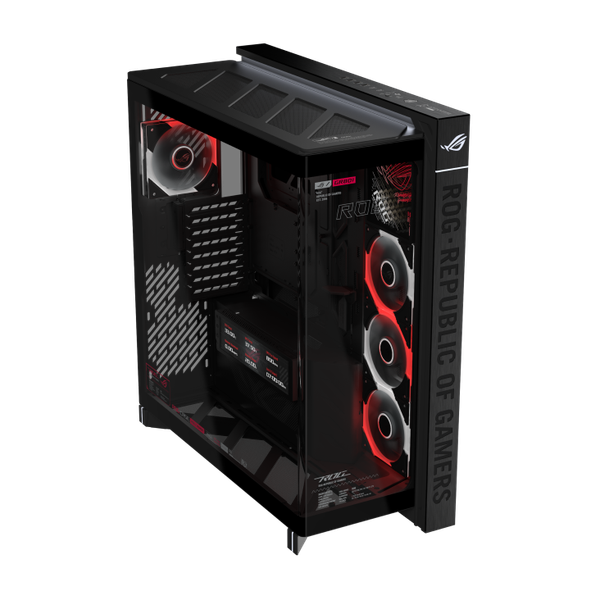 Case ASUS ROG Cronox ARGB (Full Tower Panoramic, Màn Hình LCD 9.2 Inch)