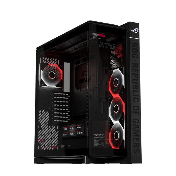 Case ASUS ROG Cronox ARGB (Full Tower Panoramic, Màn Hình LCD 9.2 Inch)