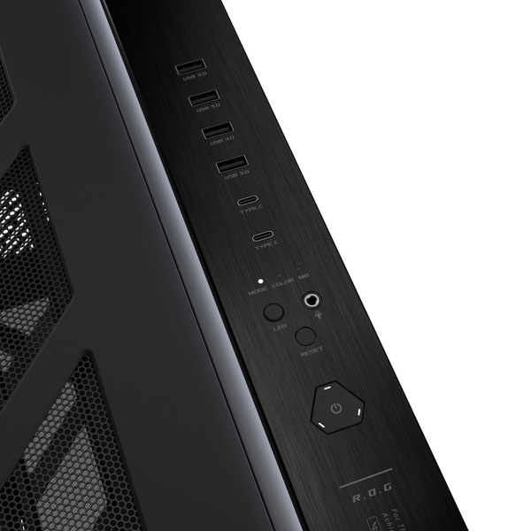 Case ASUS ROG Cronox ARGB (Full Tower Panoramic, Màn Hình LCD 9.2 Inch)