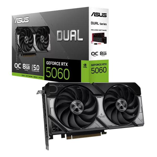 VGA ASUS RTX 5060 Dual 8GB OC GDDR7