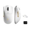 Chuột MCHOSE K7 Ultra Gaming Wireless White Gold 3 Modes