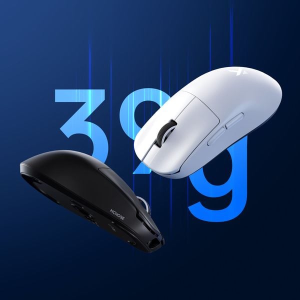 Chuột MCHOSE L7 Ultra Pro Wireless Black 3 Modes