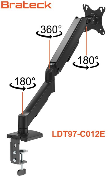 TAY NÂNG MÀN HÌNH BRATECK LDT97-C012E (17 - 32 inch)