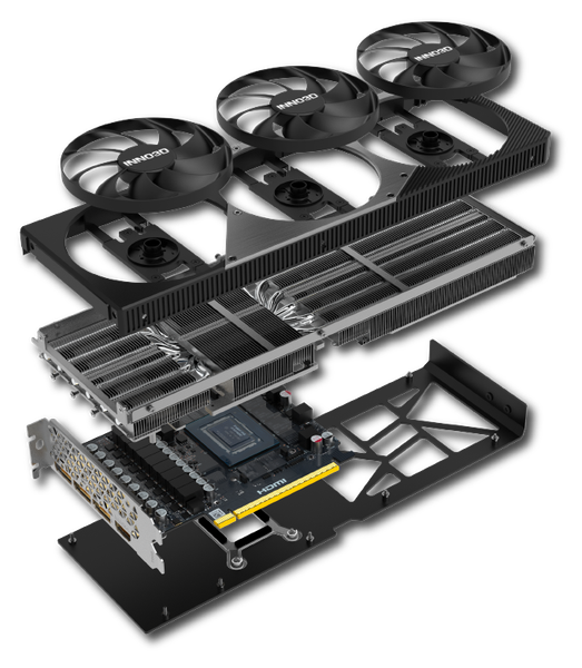 VGA Inno3D RTX 5070 X3 OC 12G GDDR7