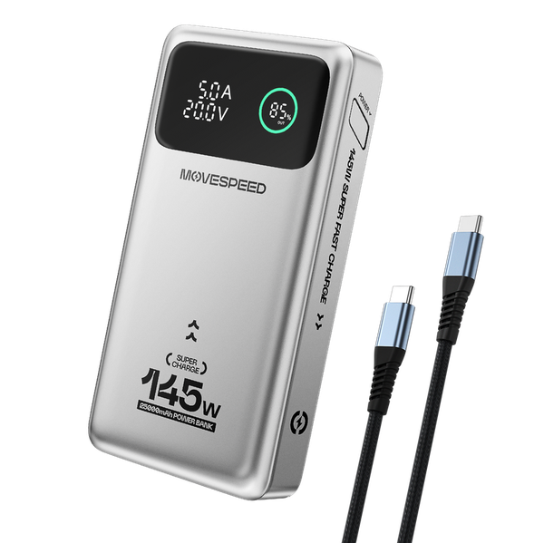 Sạc dự phòng Movespeed M25 PRO | 25000mAh | 145W