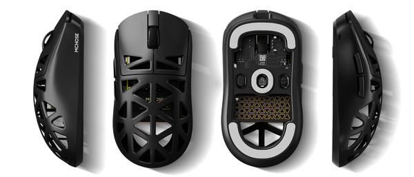 Chuột MCHOSE A7X Ultra Gaming Black 3 Modes Wireless