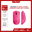 Chuột MCHOSE K7 Ultra Gaming Wireless Rose Red 3 Modes