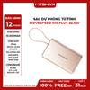Sạc dự phòng từ tính Movespeed S10 PLUS 22.5W | 10000mAh | Tích hợp Type C | Vàng