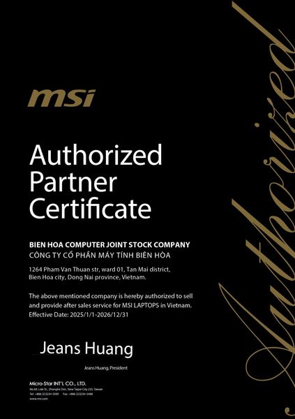 LAPTOP GAMING MSI CYBORG 15 AI A1VEK-245VN CORE ULTRA 5 135H | RTX 4050 6GB | 512GB SSD | 16GB RAM | 15.6