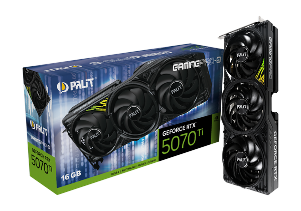 VGA Palit RTX 5070 Ti GAMINGPRO-S 16GB GDDR7