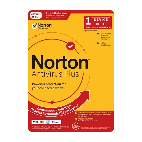 Phần mềm diệt Virus Norton Antivirus Plus