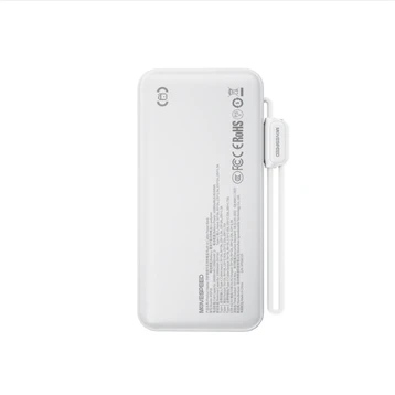 Sạc dự phòng Movespeed MSP19 22.5W | 10000mAh | Màn Led | Tích hợp Type C - Trắng