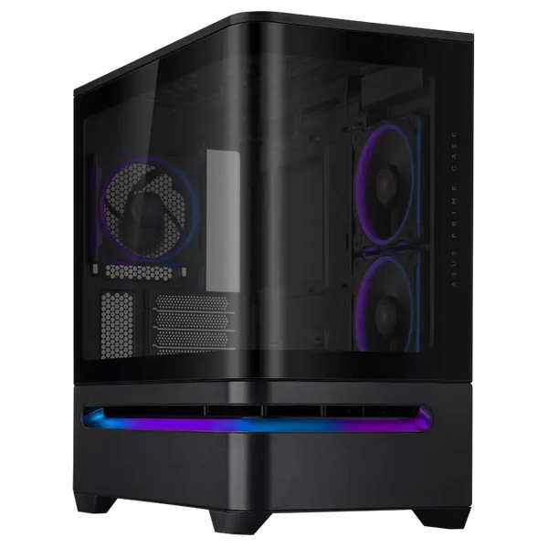 Case ASUS Prime AP202 TG BLACK ARGB NO FANS