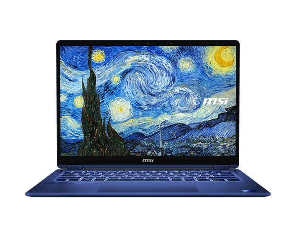 Laptop Msi Prestige 14 Flip AI+ Vincent van Gogh Edition 14T235-259VN Ultra X9-378H | 32GB RAM | 1TB SSD | 14