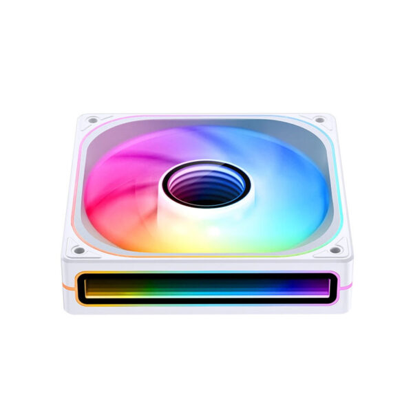 Fan case JONSBO ZB-120 LED ARGB White - Gió Thuận