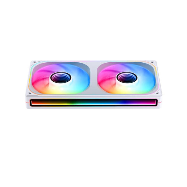 Fan case JONSBO ZB-240 LED ARGB White - Gió ngược