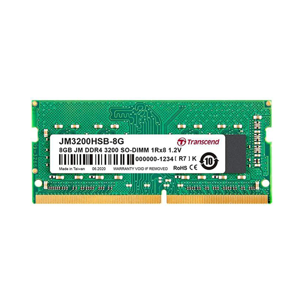 RAM LAPTOP TRANSCEND DDR4 8GB BUS 3200MHZ - NO BOX