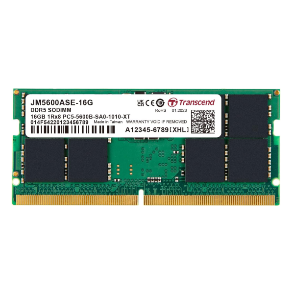 Ram Laptop Transcend 16GB DDR5 BUS 5600MHZ