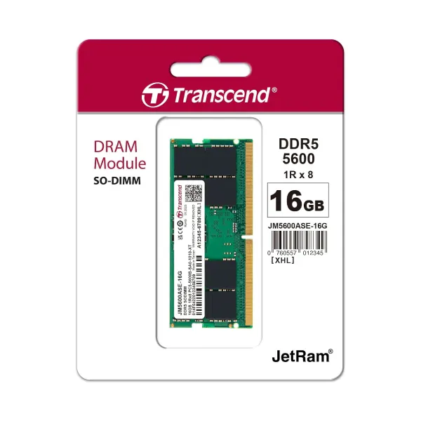 Ram Laptop Transcend 16GB DDR5 BUS 5600MHZ