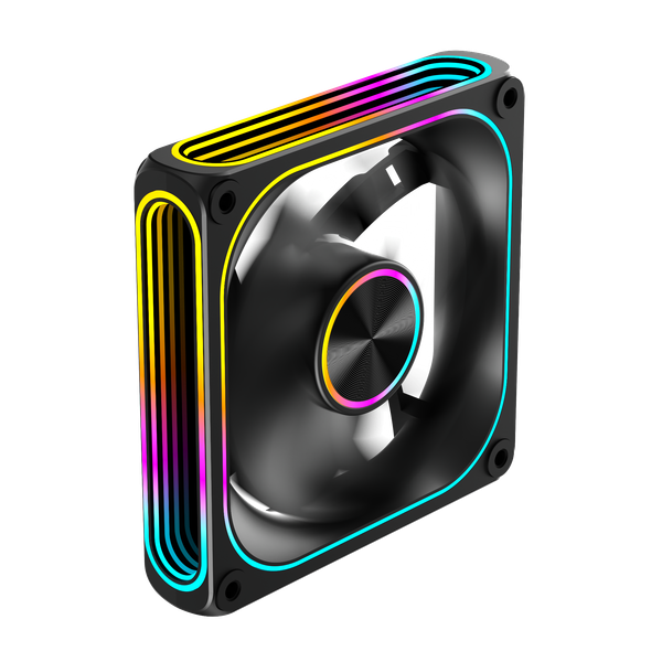FAN MIK H120 ARGB BLACK Fan Ngược