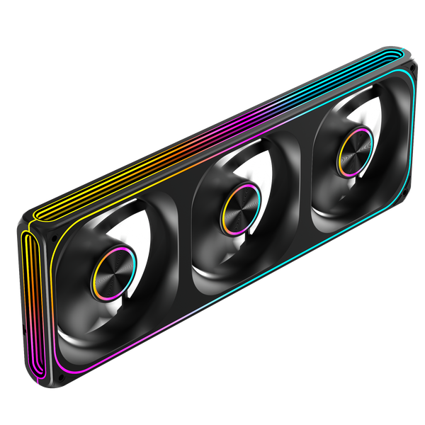FAN MIK H360 ARGB BLACK FAN Xuôi
