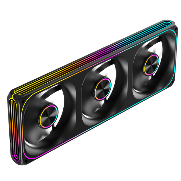 FAN MIK H360 ARGB BLACK FAN Ngược