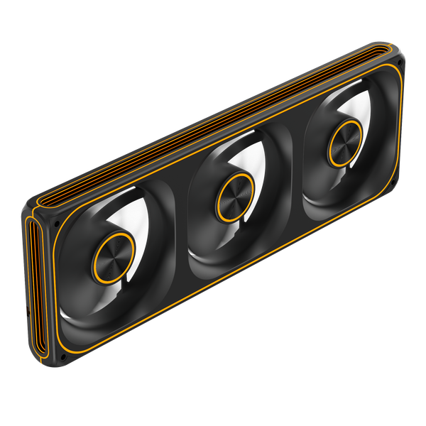 FAN MIK H360 ARGB BLACK FAN Ngược