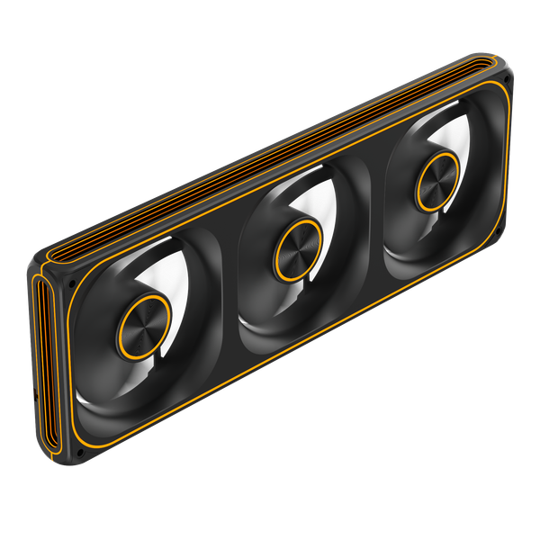 FAN MIK H360 ARGB BLACK FAN Xuôi