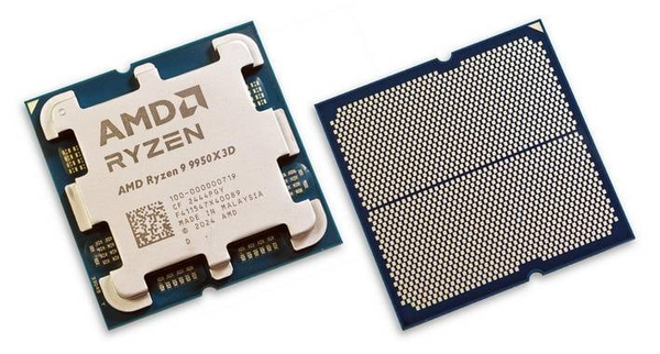 CPU AMD Ryzen 9 9950X3D ( 16 NHÂN 32 LUỒNG / Turbo 5.7 GHz / 144MB / Radeon Graphics ) TRAY