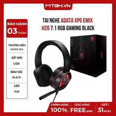 TAI NGHE ADATA XPG EMIX H20 7.1 RGB TRƯNG BÀY CHƯA SỬ DỤNG BH 3 THÁNG