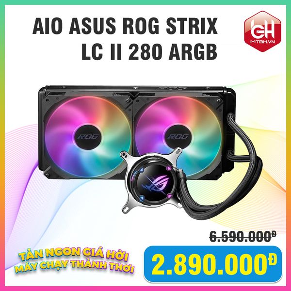 TẢN NHIỆT NƯỚC AIO ASUS ROG STRIX LC II 280 ARGB