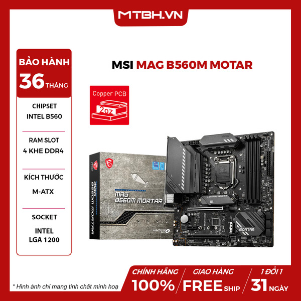 Main MSI MAG B560M MOTAR