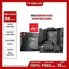 MAIN MSI B660M MAG MORTAR DDR4