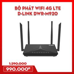 BỘ PHÁT WIFI 4G LTE D-LINK DWR-M920 - CHUẨN N 300MBPS