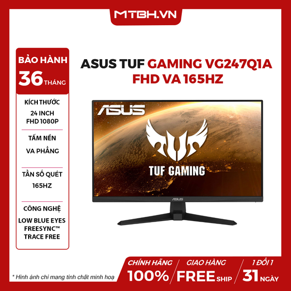 MÀN HÌNH ASUS TUF GAMING VG247Q1A 23.8