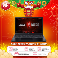 LAPTOP GAMING ACER NITRO V ANV15-51-53DM CORE i5-13420H | RTX 3050 6GB | 16GB RAM | 512GB SSD | 15.6' FHD 144Hz | Win 11