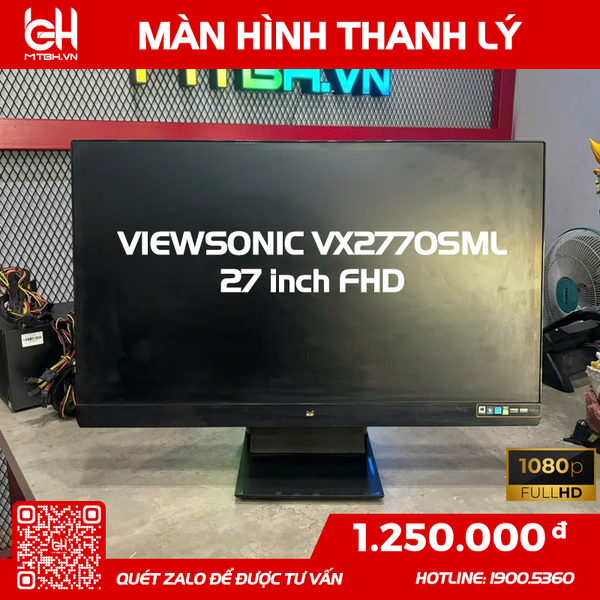 MÀN HÌNH VIEWSONIC VX2770SML 27