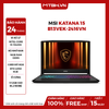 LAPTOP GAMING MSI KATANA 15 B13VEK-2416VN CORE i5-13420H | RTX 4050 6GB | 512GB SSD | 16GB RAM | 15.6