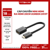 Cáp chuyển Mini HDMI ra HDMI 20cm Ugreen 20137