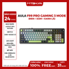 Bàn Phím Cơ AULA F99 PRO (Đen + Xám + Xanh lá/ Grey Wood V3 switch)