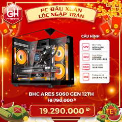 PC Gaming BHC Ares 5060 Gen 12th ( i5 12400F | RTX 5060 8GB | 16GB | 240GB )