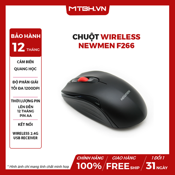 CHUỘT WIRELESS NEWMEN F266