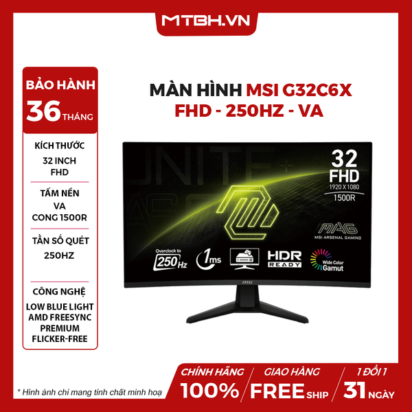 MÀN HÌNH MSI MAG 32
