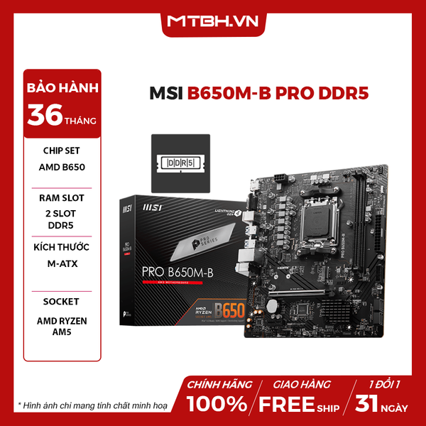 MAIN MSI B650M-B PRO DDR5
