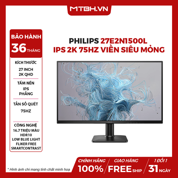 MÀN HÌNH PHILIPS 27E2N1500L 27