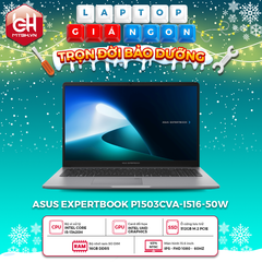 LAPTOP ASUS EXPERTBOOK P1503CVA-i516-50W CORE i5-13420H | 16GB RAM | 512GB SSD | 15.6' FHD | Win 11